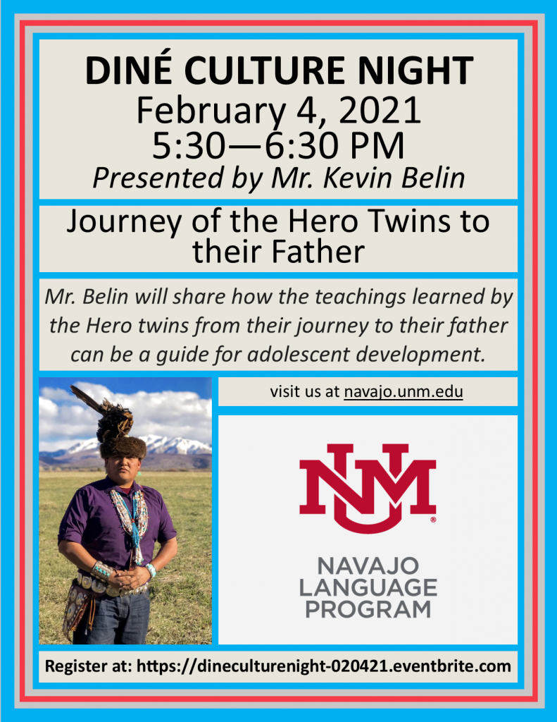 Diné Culture Night — Ádístsiin: Dr. Jennifer Wheeler